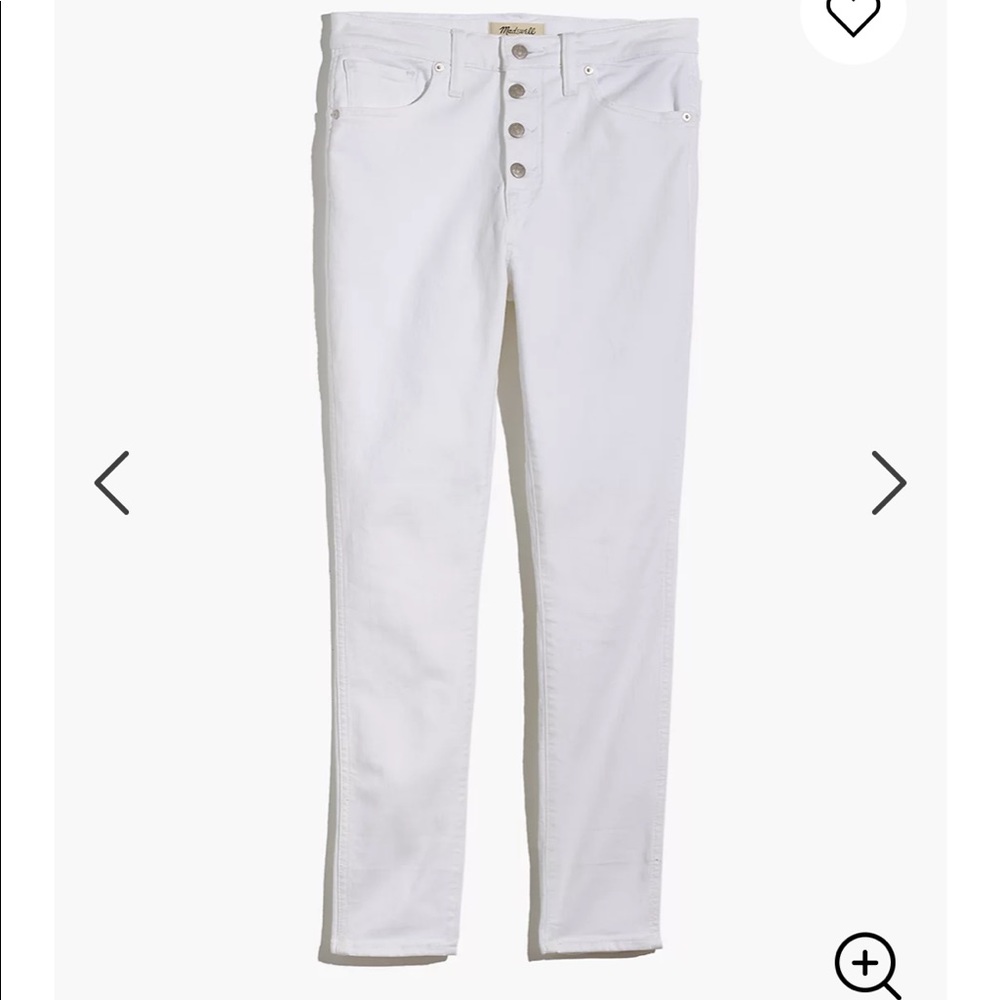 Madewell 10" High-Rise Skinny Crop Jeans